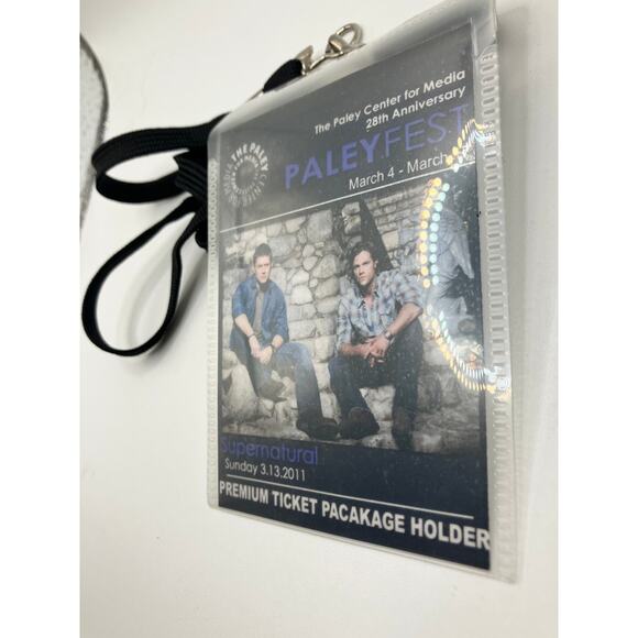 CW Supernatural Paley Fest 2006 & 2011 Programs, 2011 Ticket & 2011 Pass! - Picture 10 of 14